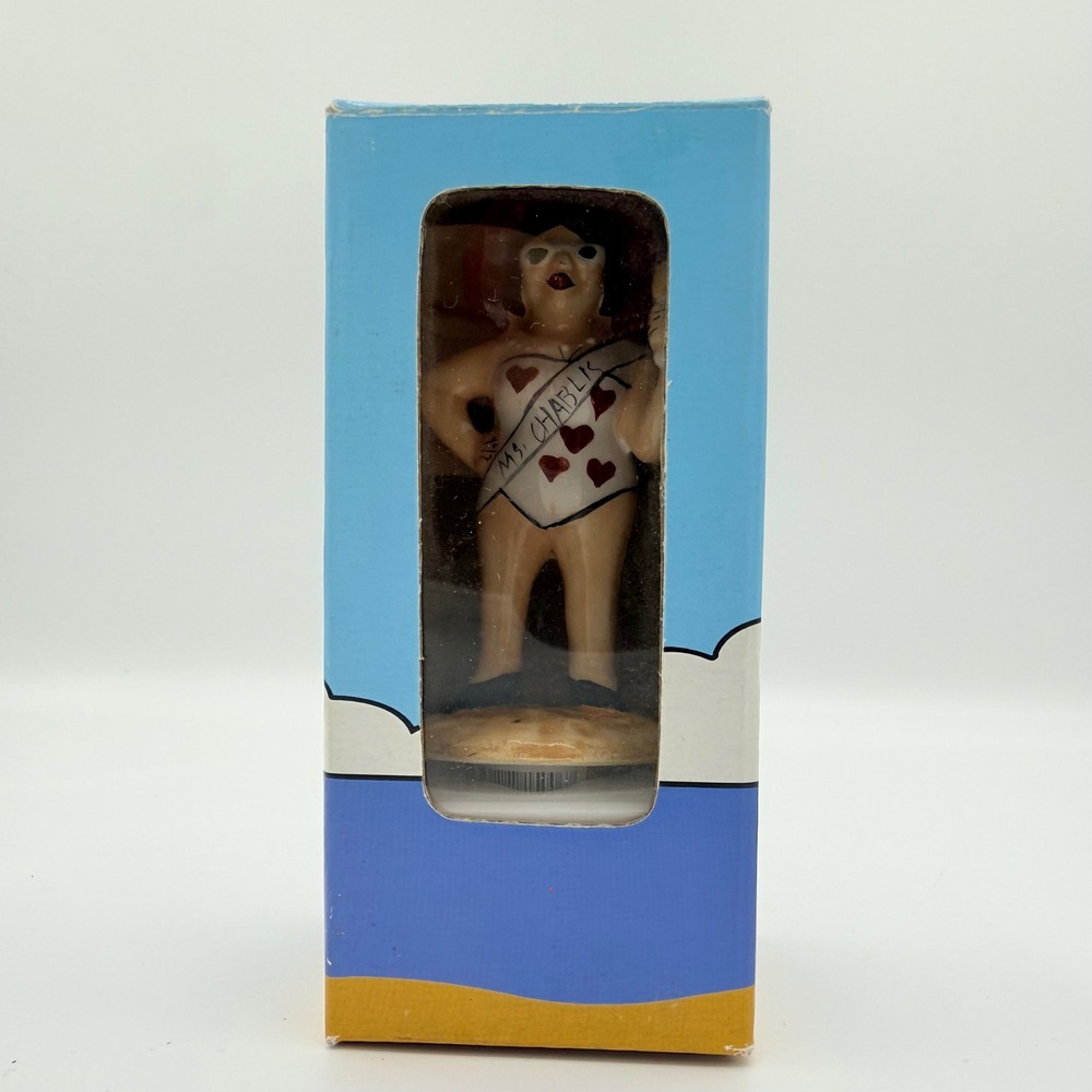 Funseekers Ms Chablis Ceramic Wine Bottle Stopper 2003 Janis Joplin NIB - Picture 2 of 8